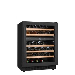 CLIMADIFF Vinoteca libre instalación CLIMADIF CBU50DZBM, Cíclico, Negro, Entre 21 y 49 botellas