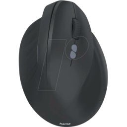 HAMA 173088 - Ratón (ratón), inalámbrico, ergonómico, negro