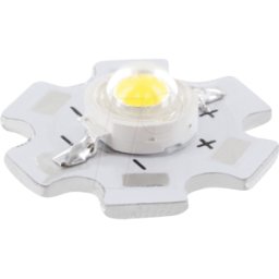HUIYUAN OPTO-ELECTRONIC LB2-P200W3C-H3 - LED de alta potencia, 3 W, blanco cálido, 140-180 lm, 120°.
