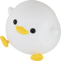 LUXULA LX 700215 - Lámpara de noche LED con forma de pollito, 1,7 W, 70 lm, 3000 K,