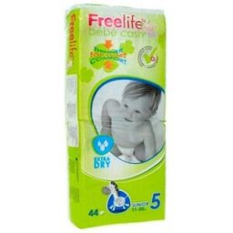 Bebe Cash Bebé Cash Freelife Pañales Talla 5 44 uds