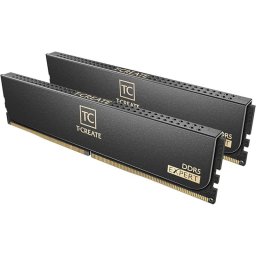 Memoria RAM Team Group T-Create Expert DDR5 6000MHz 32GB 2x16GB CL38 Dual AMD EXPO e Intel XMP Negro