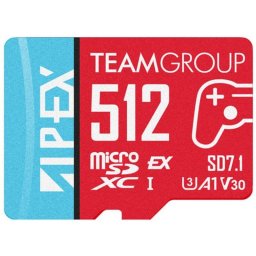 Memoria Team Group Apex SD7.1 512GB MicroSDXC 800MB/s Resistente Agua y Golpes