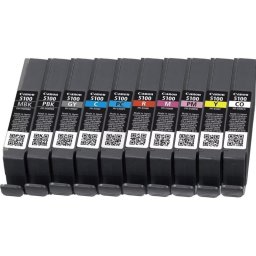 Cartucho de tinta Canon PFI-5100 Multipack 10 colores 144 ml original