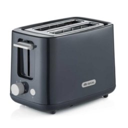 Tostador Ariete Breakfast 157/13 2 rebanadas grafito 760 W paredes frías