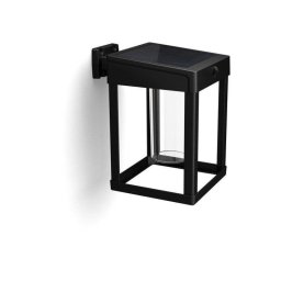Aplique de Pared Exterior Solar Philips Camill 1,4 W Negro con Sensor de Movimiento