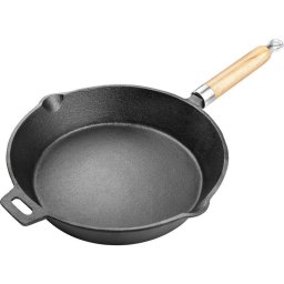 Cacerola Lamart LT1070 Negro 25 cm Hierro Fundido Cerámico Inducción Gas