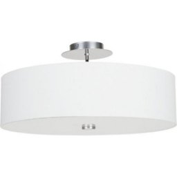 Lámpara de techo Nowodvorski Viviane 3x60W blanco diseño moderno