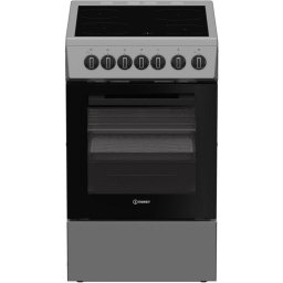Cocina Indesit I5V3PCS Eléctrica Independiente 50 cm Placa Vitrocerámica 4 Zonas Horno 60 L