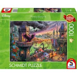 Puzzle Schmidt Spiele 58029 1000 piezas Maléfica Disney