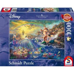 Puzzle Schmidt Spiele 1000 piezas Disney Arielle Thomas Kinkade