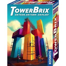 Juego de mesa Kosmos TowerBrix, familiar y cooperativo, para 1-6 jugadores