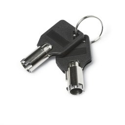 Llave DICOTA D31544 para candados de cable, 2 piezas, negro