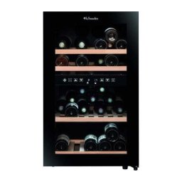 Cave De Service À Vin La Sommelière Sls45dz 45 Bouteilles, 2 Zones, Noire