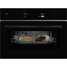 Horno Compacto AEG TP9SK821B 45L 60cm Hidrolítico A+ Vapor WiFi Negro