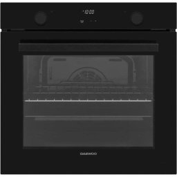 Horno Multifunción Daewoo BO7PR28GBNM 78L 60cm Pirolítico A Puerta Fría Negro
