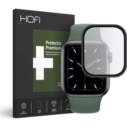 Vidrio híbrido Hofi Glass para Apple Watch 4/5 44mm Negro 0,3 mm