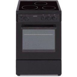 Cocina Oceanic CV5050B8 vitrocerámica negra 50x50 con horno eléctrico 48 L