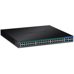 Switch Gigabit Web Smart PoE+ TRENDnet TPE-5048WS 52 Puertos 740W