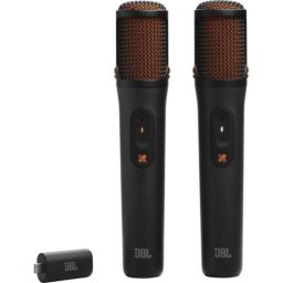 Micrófono JBL JBLESMICMINI inalámbrico RF negro con batería 10 h