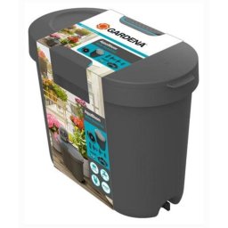 Depósito de agua GARDENA Quick&Easy 10,5 litros gris