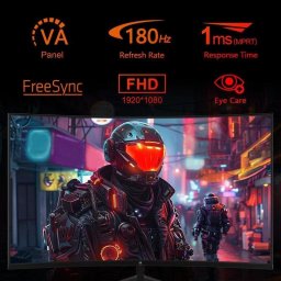 Monitor Z-Edge UG24 24" FullHD 180Hz VA Curvo FreeSync HDR10 1ms