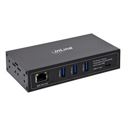 Hub InLine 4 puertos 5 Gbps modelo 35396I con Gigabit Ethernet y PoE