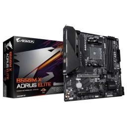 Placa Base Gigabyte B550M X AORUS ELITE AMD B550 AM4 DDR4 micro ATX 2.5GbE M.2