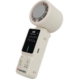 Mini ventilador de mano Verbatim 32348 10W 11000 rpm batería 7h portátil recargable