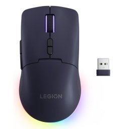 Ratón Lenovo Legion M220 Ambidextro RF Wireless Bluetooth 5000 DPI Púrpura Multiiluminación