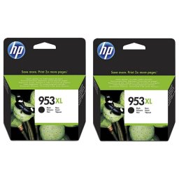 HP 953XL Pack x2 Cartucho Tinta Alta Capacidad Original Negro
