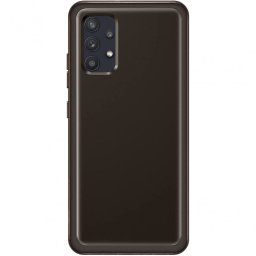 Samsung Soft Clear Cover Funda Negra para Samsung Galaxy A32 LTE