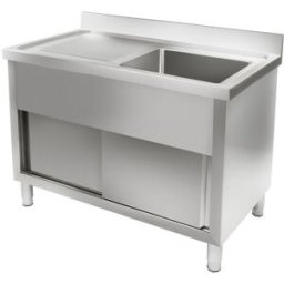 Royal Catering Fregadero de acero - 120 x 65 cm 10010502