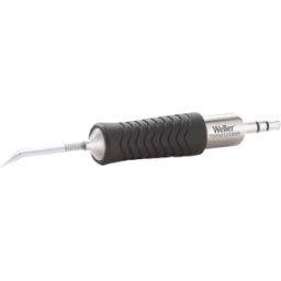 WELLER WE T0050101799 - Soldering tip RTP 001 C X MS, Ø 0.1 mm, conical, angled, MIL-SPE