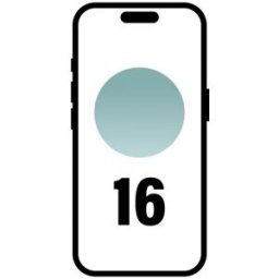 Smartphone Apple iPhone 16 128GB/ 6.1"/ 5G/ Verde Azulado