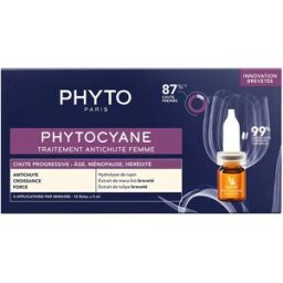 Phyto Cyane Anticaida Ampollas Mujer 12 x 5 ml