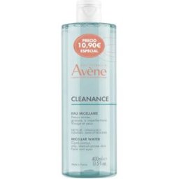 AVÈNE Cleanance Agua Micelar Desmaquillante 400 ml