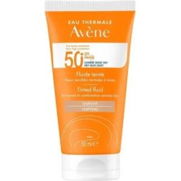 AVÈNE Fluido Solar con color SPF50+ Eau Thermale 50 ml