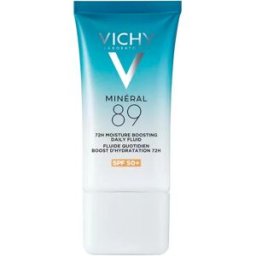 VICHY Minéral 89 Fluido Facial Hidratante 72H SPF50+ 50 ml
