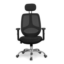 JsHome Soul Silla Oficina Ergonómica Negro