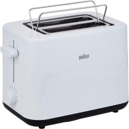Tostadora Braun HT-1010WH 2 Ranuras 900 W Blanca