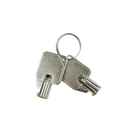 Llave de seguridad QNAP KEY-HDDTRAY-01 Pack 2 piezas Metal Plata Bahías Hot-Swap
