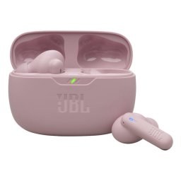 Auriculares JBL inalámbricos Bluetooth 5.3 con Cancelación de Ruido y micrófono rosa