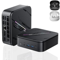Blackview MP100 Pro Intel Core i5-12450H 16GB 1TB SSD Wi-Fi 6 Windows 11 Pro + Auriculares