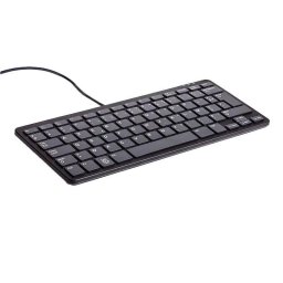 Teclado Raspberry KBOFF-BK con Hub USB Negro cableado AZERTY francés