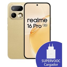 Realme 16 Pro 5G 8GB 256GB 6.78" Dorado Incluye cargador 45W