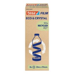Cinta adhesiva para manualidades Tesa Transparente 33 m 19 mm
