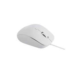 Ratón Rapoo N500 USB tipo A 3600 DPI Blanco cableado 4 botones