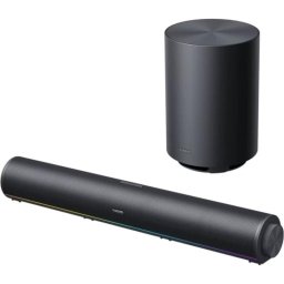 Altavoces Xiaomi PC con conexión por cable y diseño compacto negro