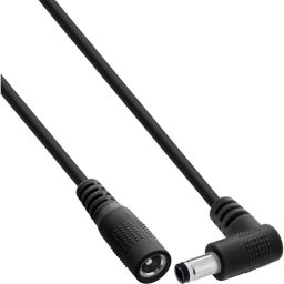 Cable de Extensión DC InLine 26902J 2 m 5,5 x 2,5 mm